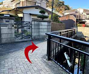 「逗子ヘルスケア前」バス停からの道順４